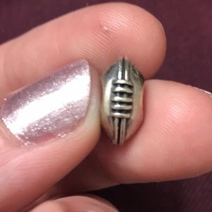 ❗️RARE❗️ Pandora Silver Football Charm